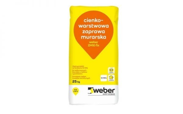 ZAPRAWA weber ZM10 fix