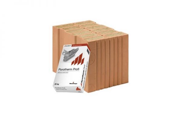 Bloczek ceramiczny Porotherm 38 1/2 T Profi