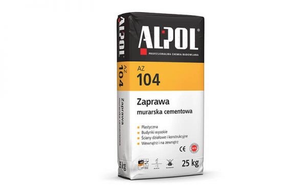 ZAPRAWA MURARSKA cementowa Alpol AZ 104
