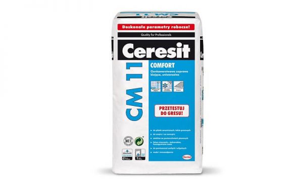 Cienkowarstwowa zaprawa klejąca Ceresit CM 11