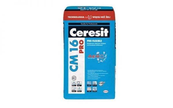 Elastyczna zaprawa klejąca Ceresit CM 16 PRO