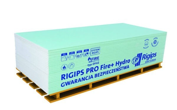 RIGIPS PRO Fire+ Hydro typ DFH2 1200x12,5