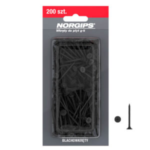 Blachowkręty konfekcjonowane 3,5 x 25 mm NORGIPS