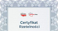 Certyfikat Rzetelna Firma
